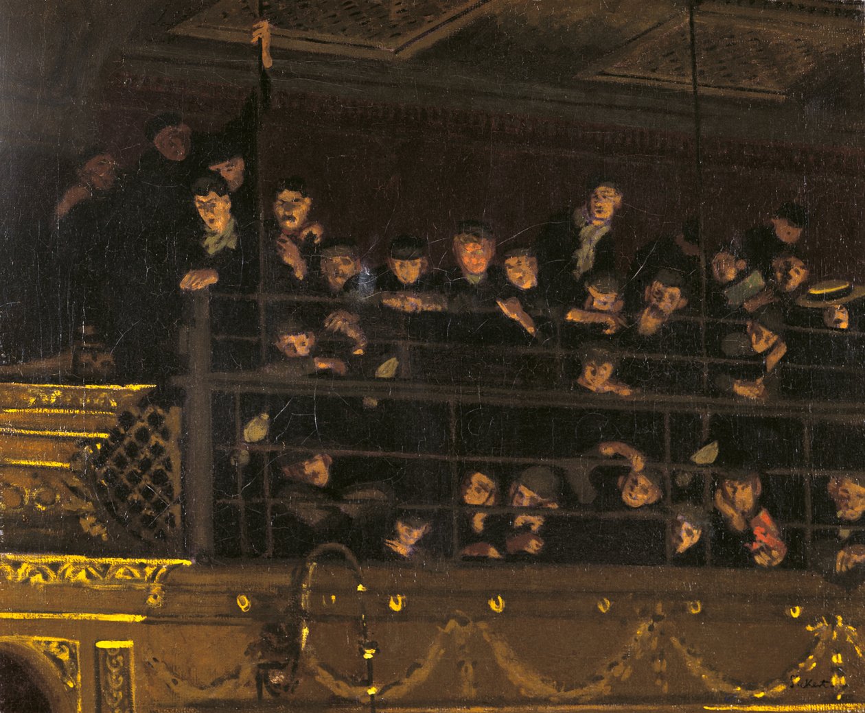 Ambrosiske netter, 1906 av Walter Richard Sickert