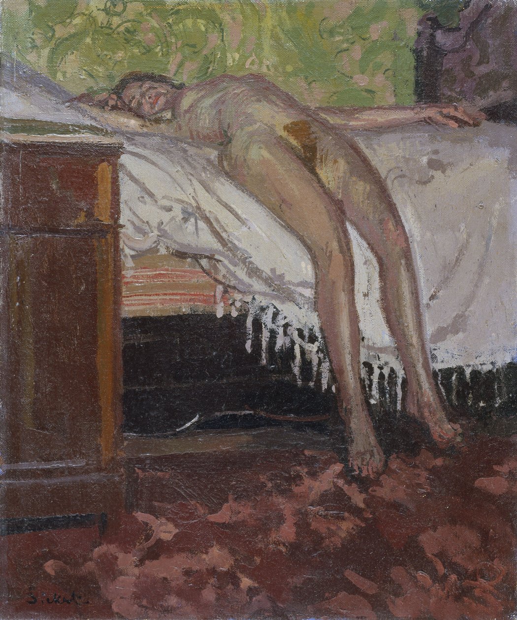Liggende naken av Walter Richard Sickert