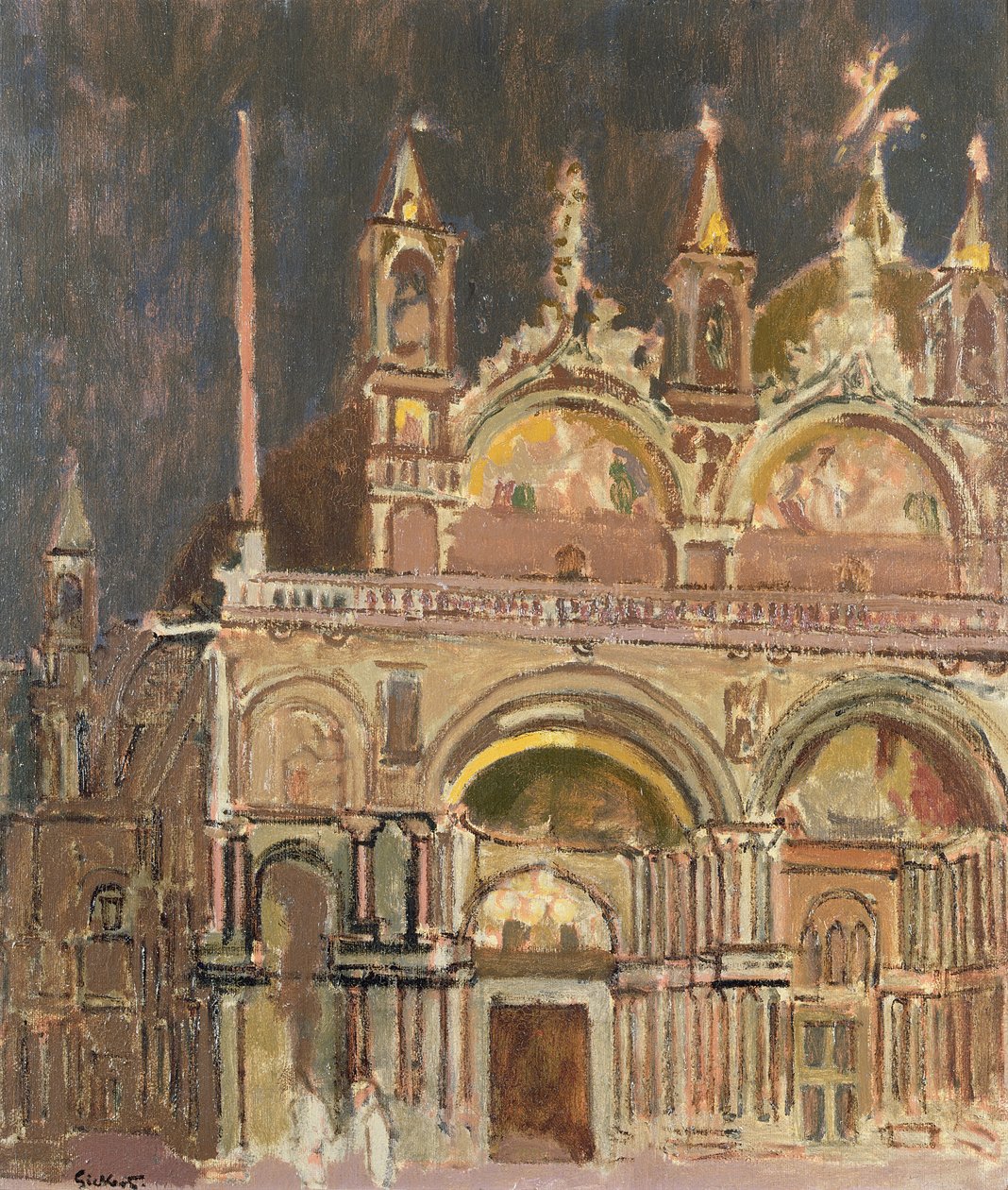 San Marco, Venezia av Walter Richard Sickert