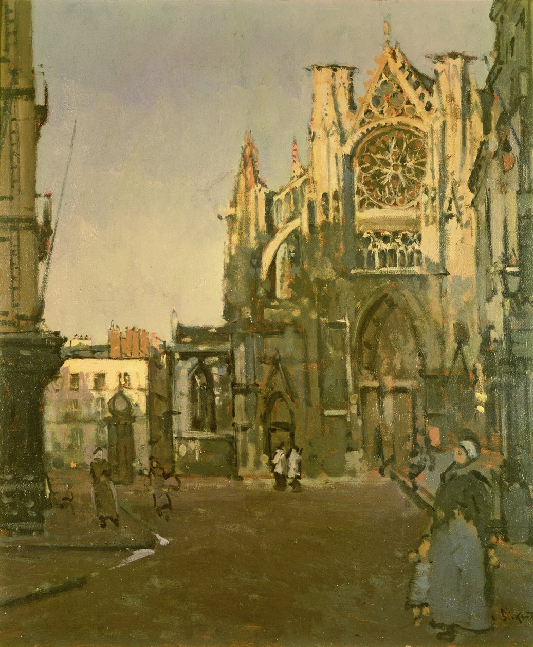 St. Jacques kirke, Dieppe av Walter Richard Sickert
