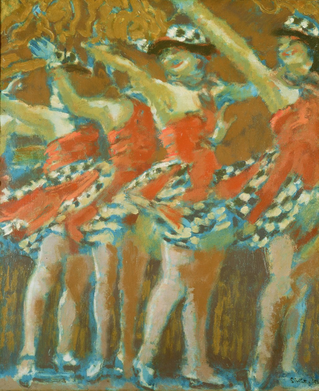 Plaza Tiller-jentene, 1920-tallet av Walter Richard Sickert