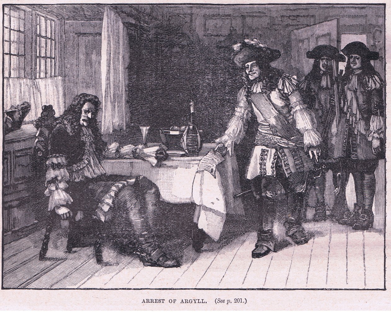 Arrestasjon av Argyll AD 1661 av Walter Stanley Paget