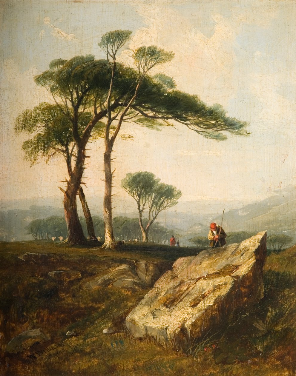 Clarenton Downs, 1844 (panel) av Walter Williams