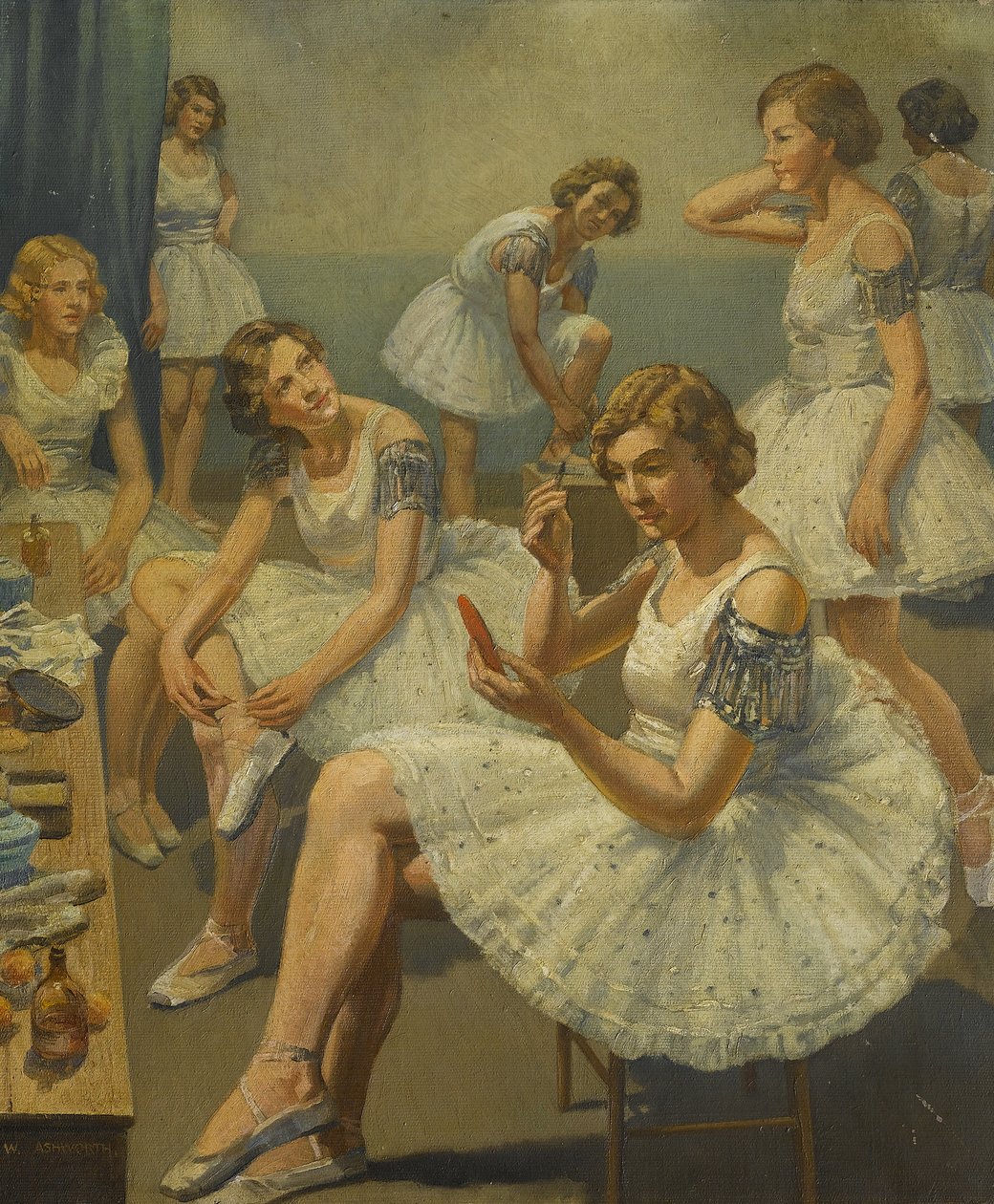 Forbereder til balletten av Walter Ashworth