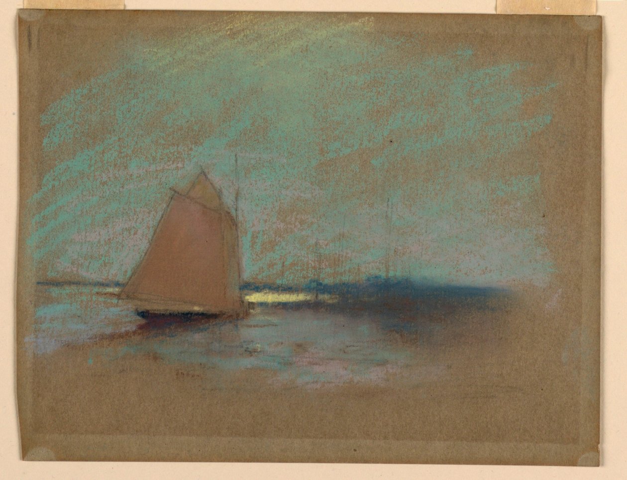 Sjølandskap av Walter Clark