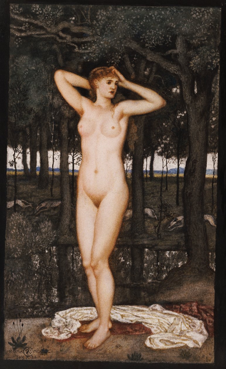 Diana ved badet, 1872 av Walter Crane