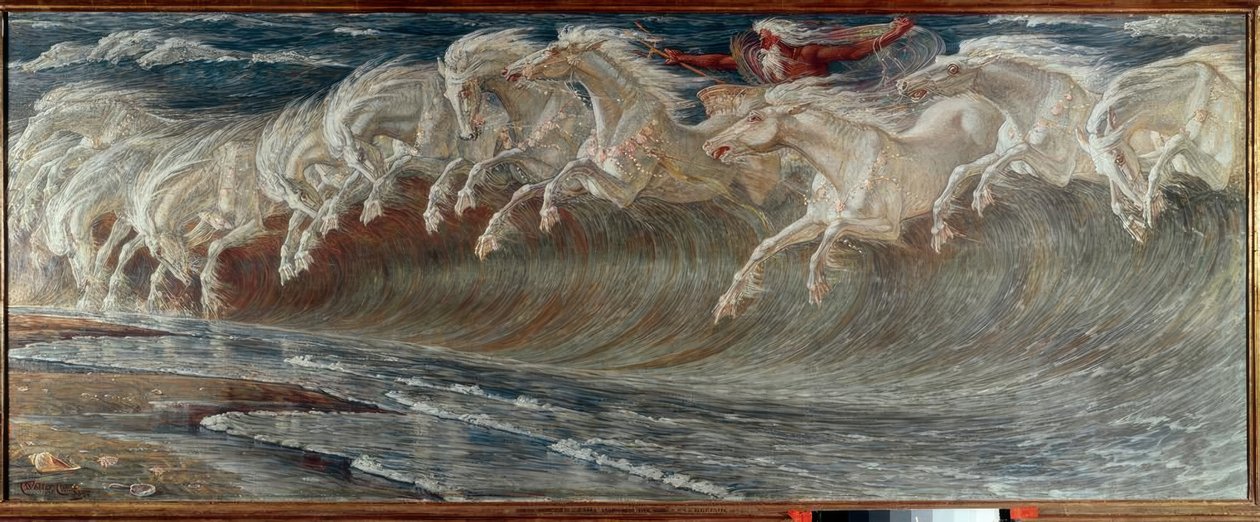 Neptuns hester av Walter Crane