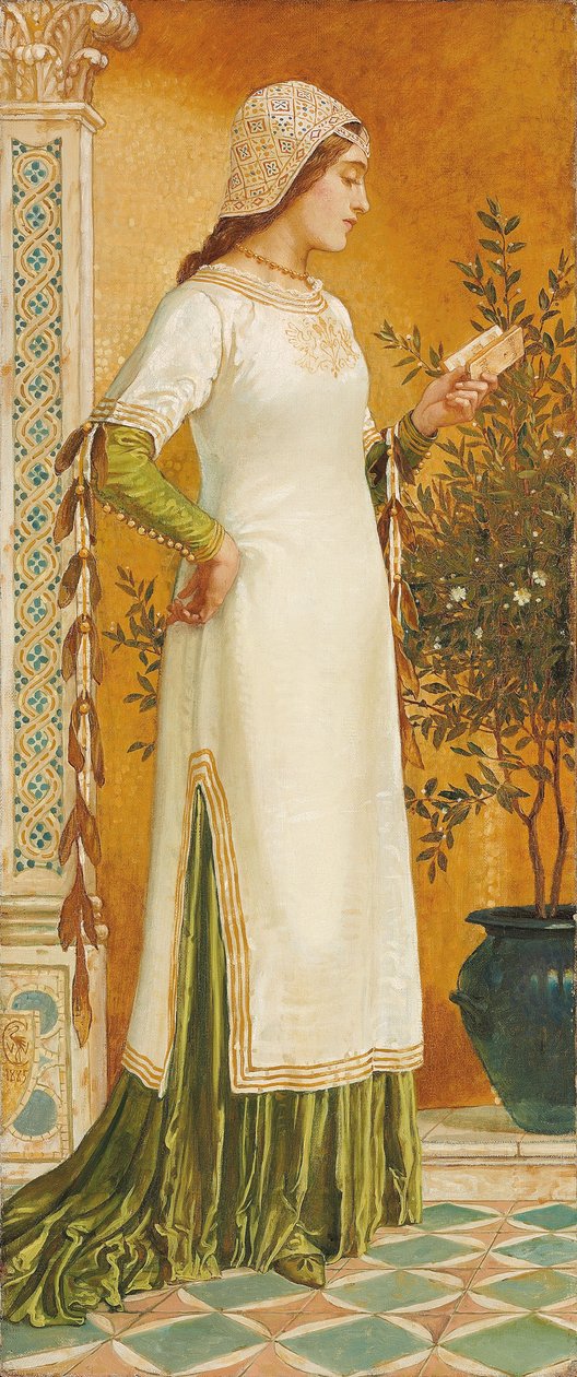 Laura Reading, 1885 av Walter Crane