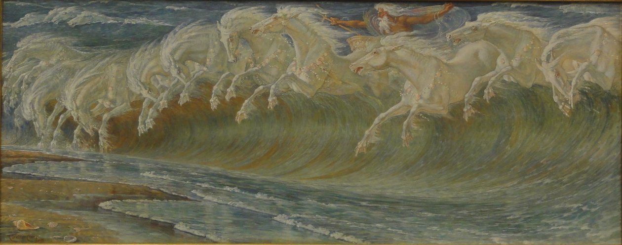 Neptuns hester av Walter Crane
