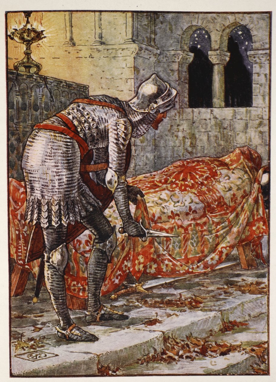 Sir Lancelot in the Chapel Perilous, fra 