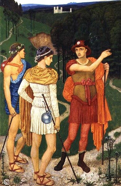 De tre veier av Walter Crane