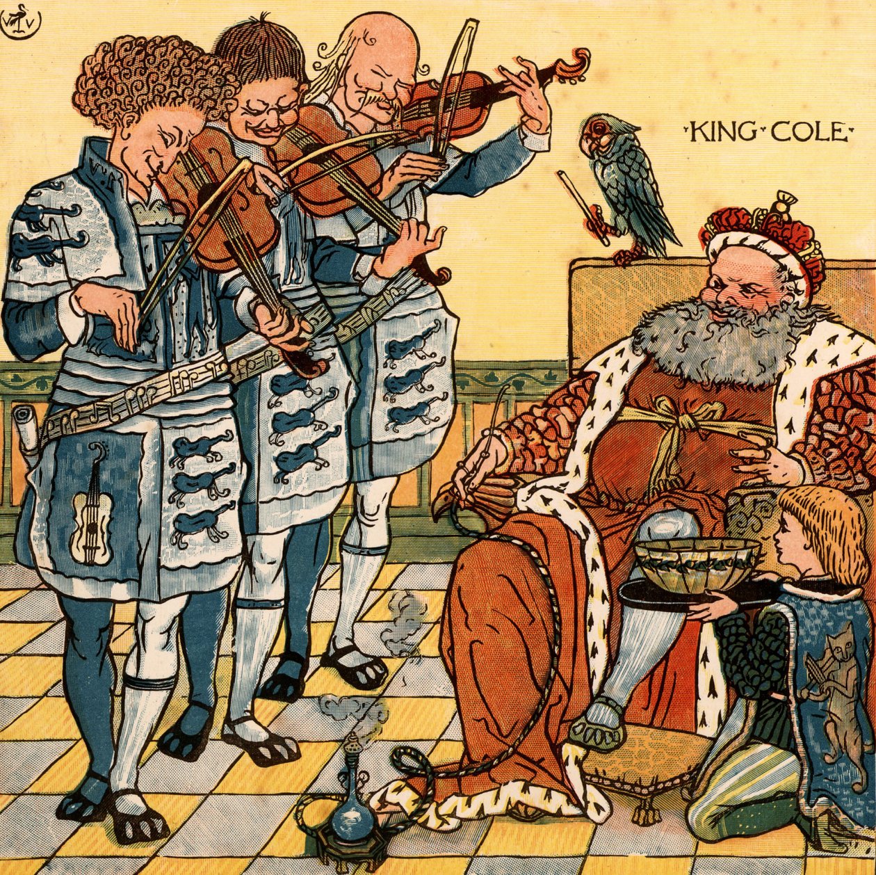 Walter Crane (1845–1915) av Walter Crane