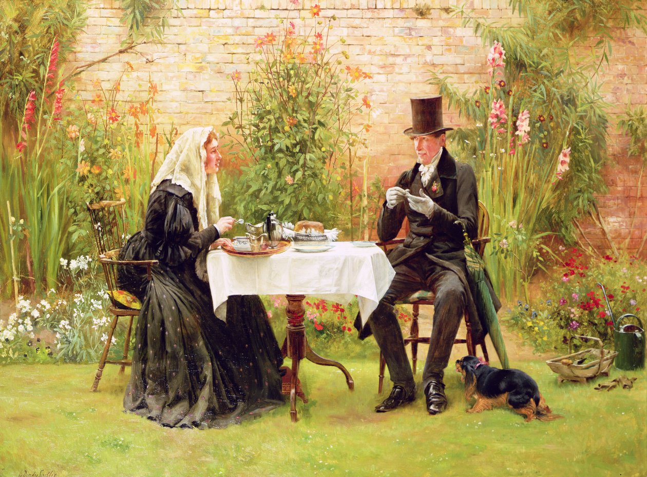 Enken hjemme av Walter Dendy Sadler
