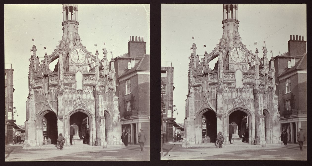Market Cross, Chichester, West Sussex, 1913. av Walter Edward Zehetmayr