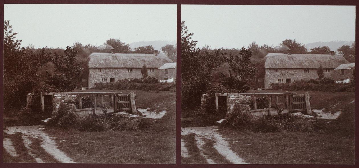 Old Mill, Rhode Lane, Uplyme, East Devon, Devon, 1913. av Walter Edward Zehetmayr