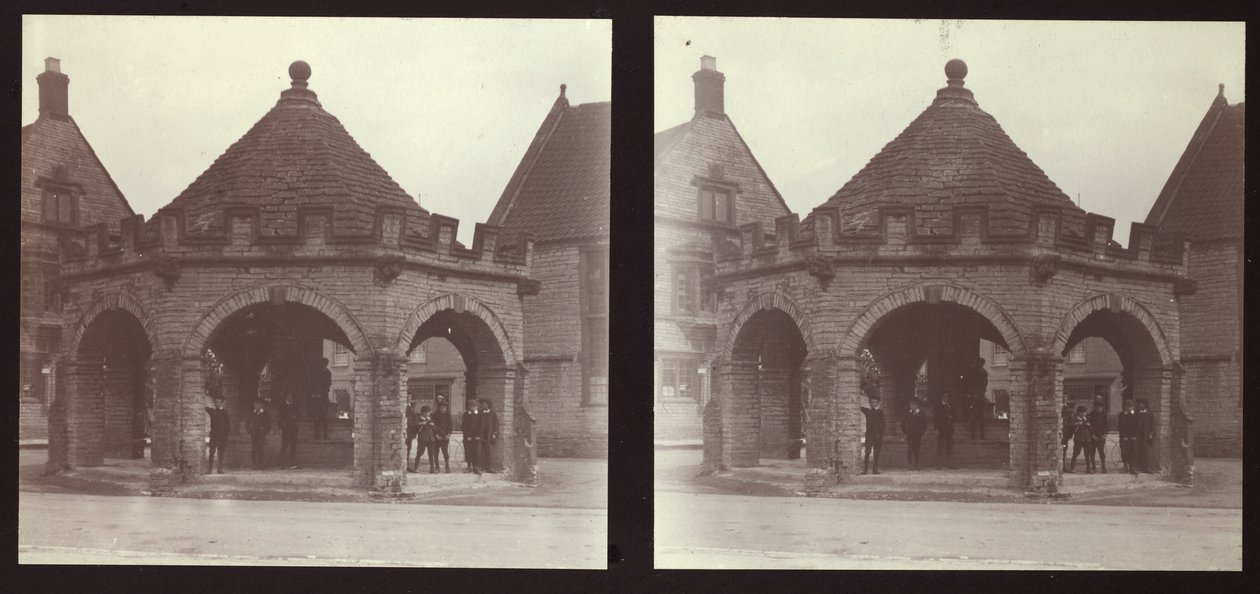 Somerton Market Cross, Market Place, Somerton, South Somerset, Somerset, 1913. av Walter Edward Zehetmayr