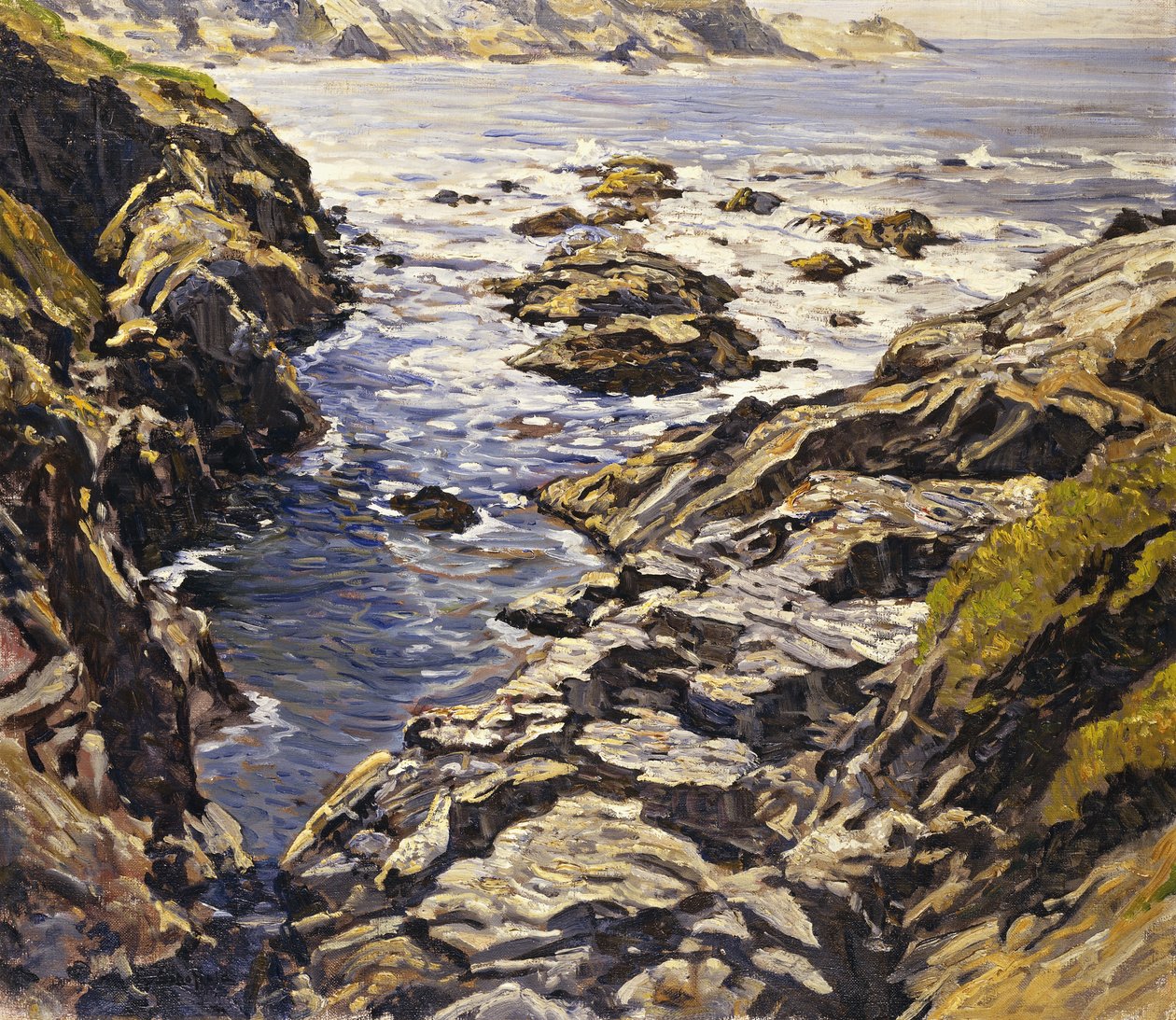 Steinete kyst av Walter Elmer Schofield