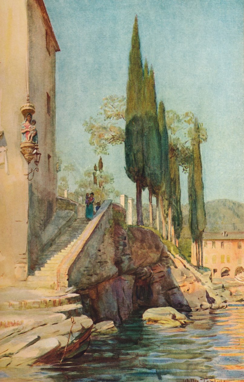 På. S. Michele, Rapallo, c1910, 1912 av Walter Frederick Roofe Tyndale
