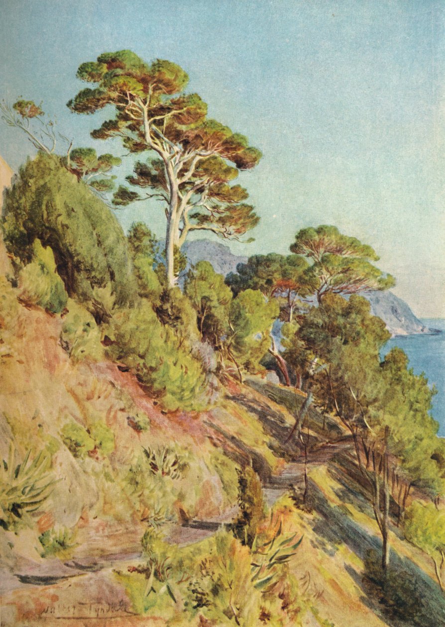 I Villa Piuma, Sestri Levante, c1910, 1912 av Walter Frederick Roofe Tyndale