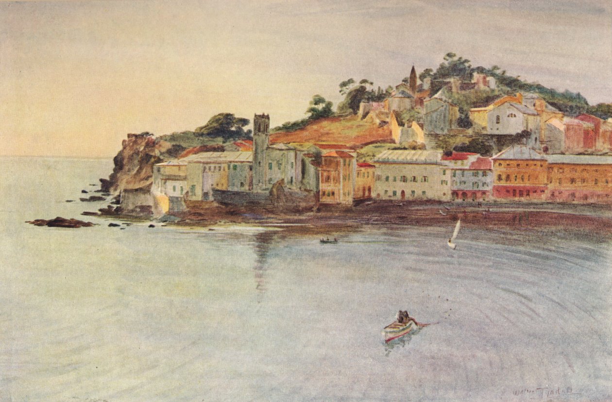 Halvøya, Sestri Levante, c1910, 1912 av Walter Frederick Roofe Tyndale