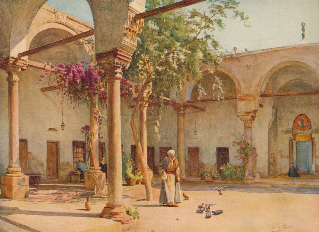 Persiske almuehus, c1905, 1912 av Walter Frederick Roofe Tyndale