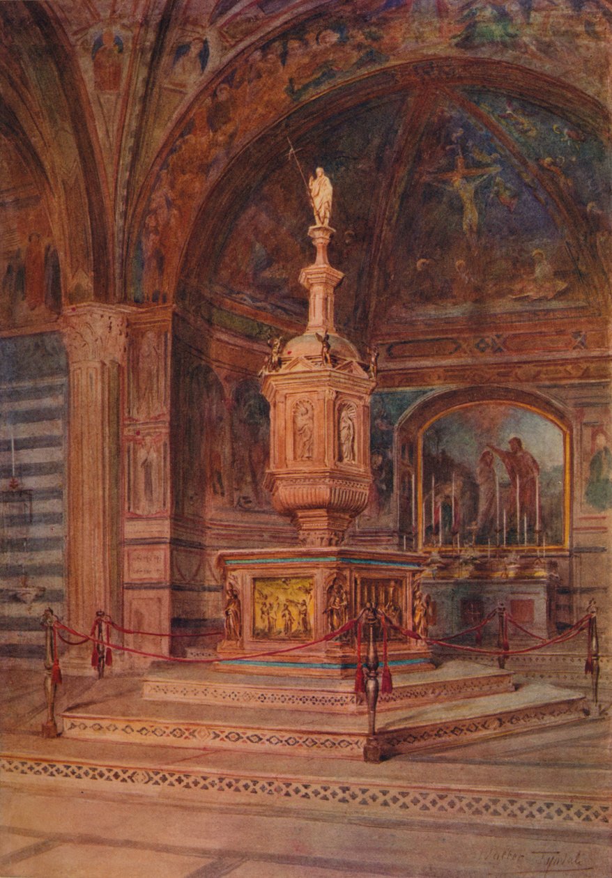 Baptisteriet til S. Giovanni, ca 1900 1913 av Walter Frederick Roofe Tyndale