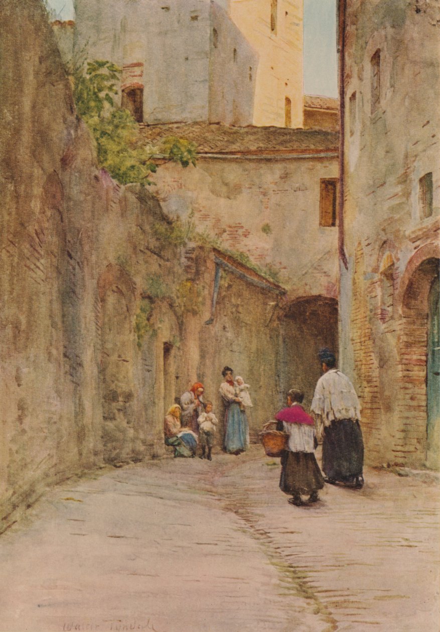 Husenes velsignelse, c1910, 1912 av Walter Frederick Roofe Tyndale