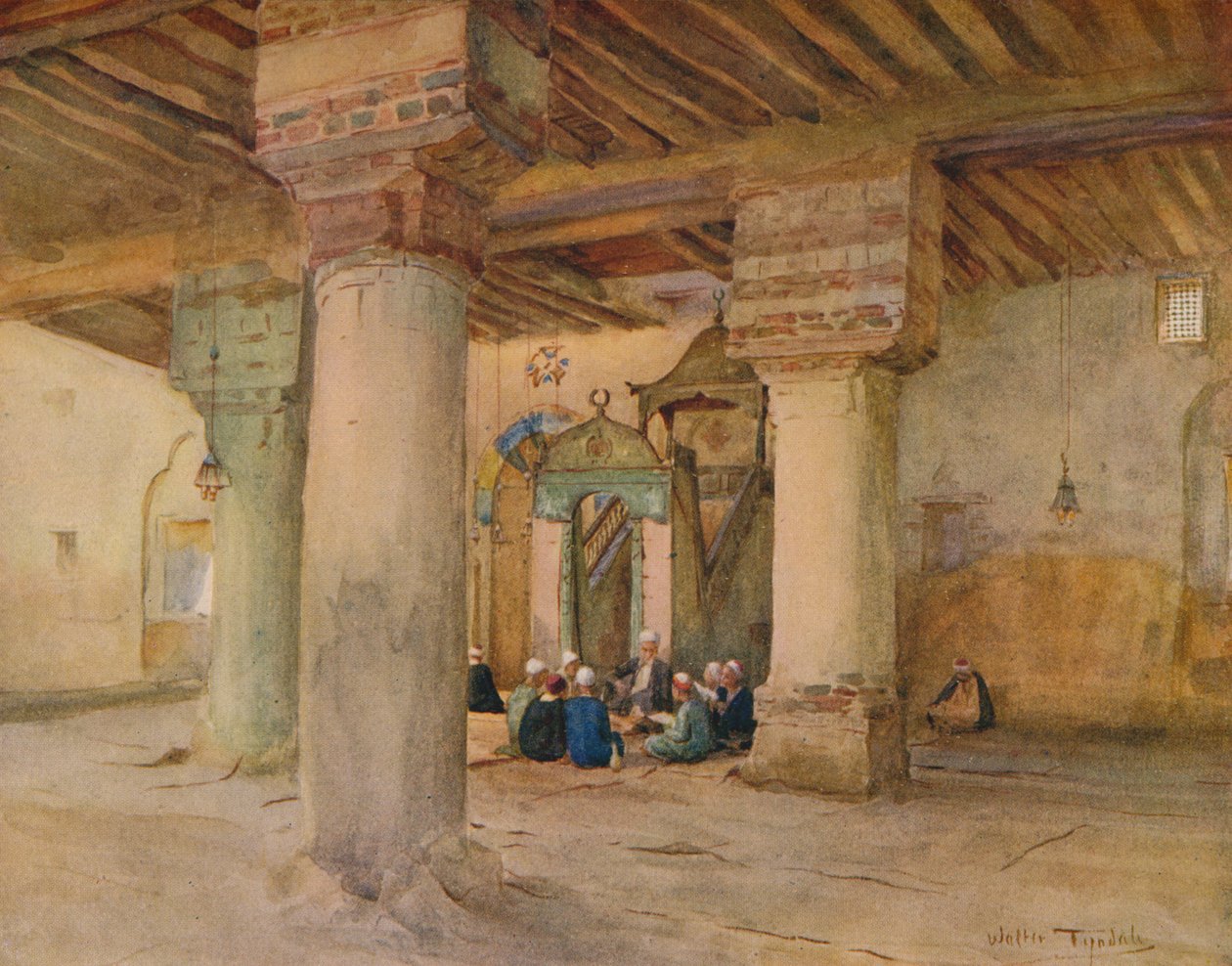 Moskeen på Kosseir, c1905, 1912 av Walter Frederick Roofe Tyndale