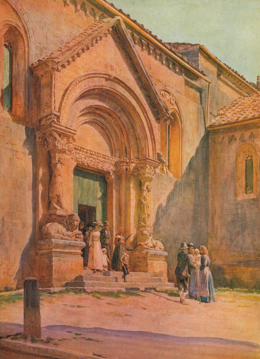 Stykkets veranda i San Quirico D