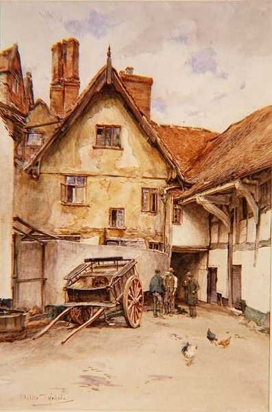 The Ship Inn, Shrewsbury av Walter Frederick Roofe Tyndale