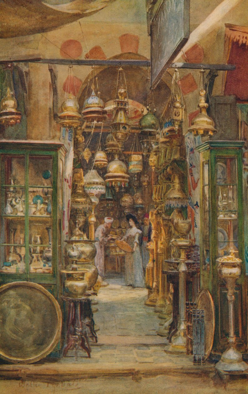 The Store of Nassan, c1905, 1912 av Walter Frederick Roofe Tyndale