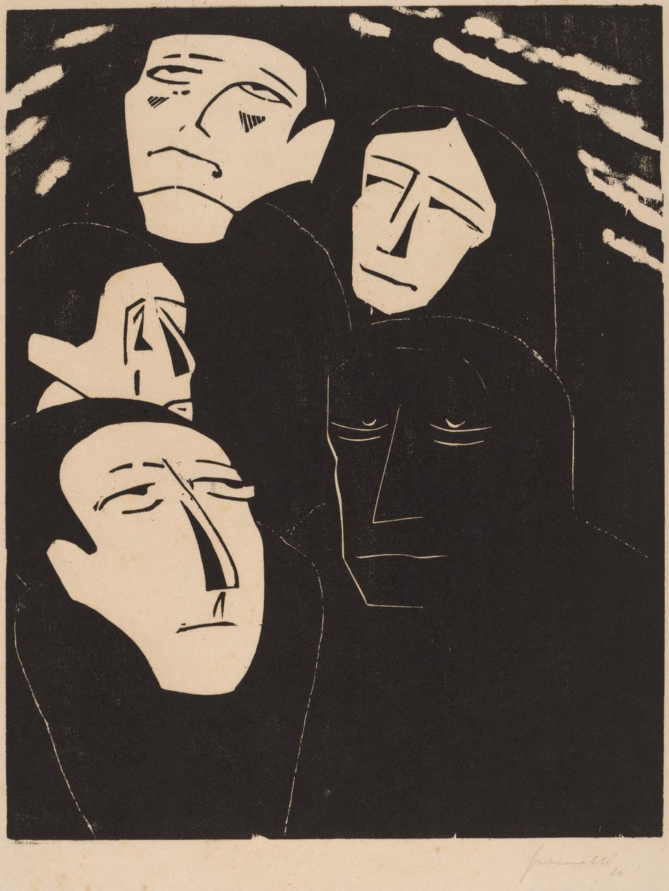 Avlytting, 1919-1920. av Walter Gramatte