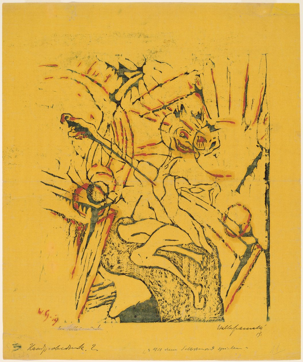 Leker med selvmord Leker med selvmord, 1919. av Walter Gramatte