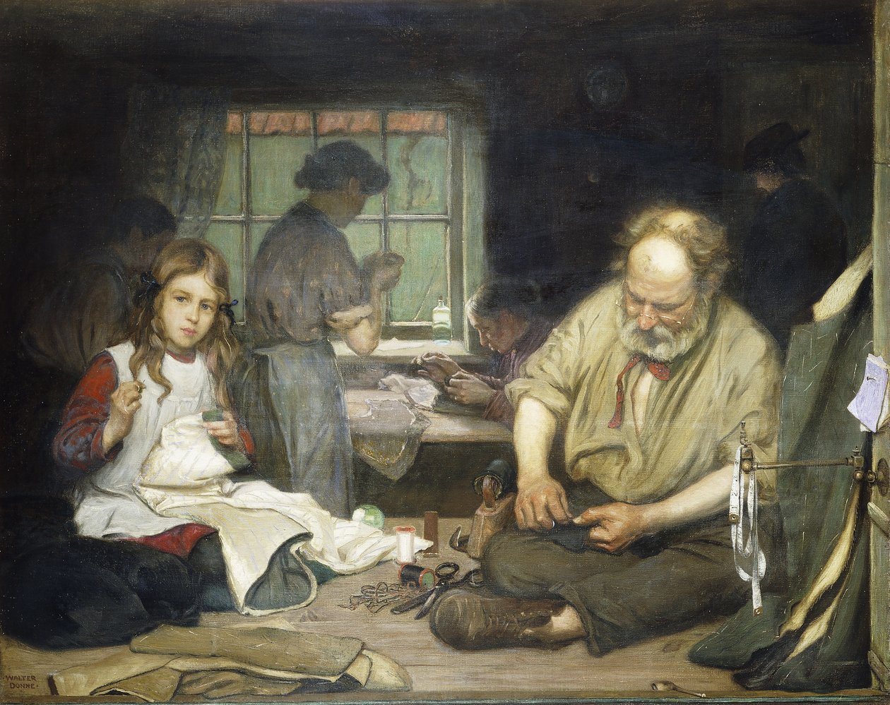 Stitch Stitch, hjemmet til en skredder i London av Walter J. Donne