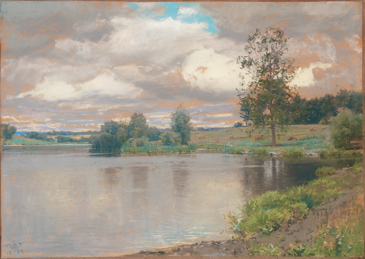 Lake ved Appledale av Walter Launt Palmer