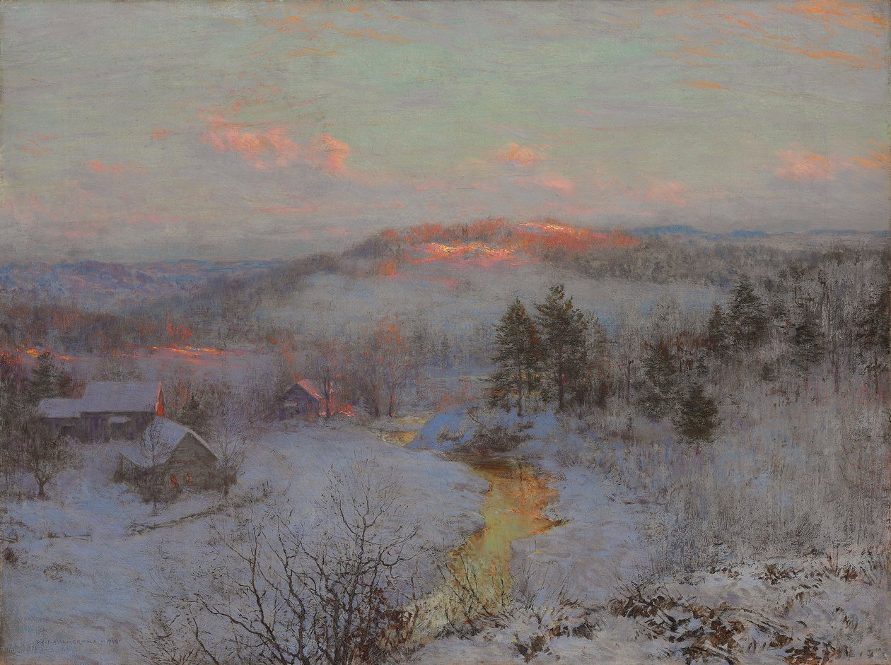 Avtagende vinter av Walter Launt Palmer