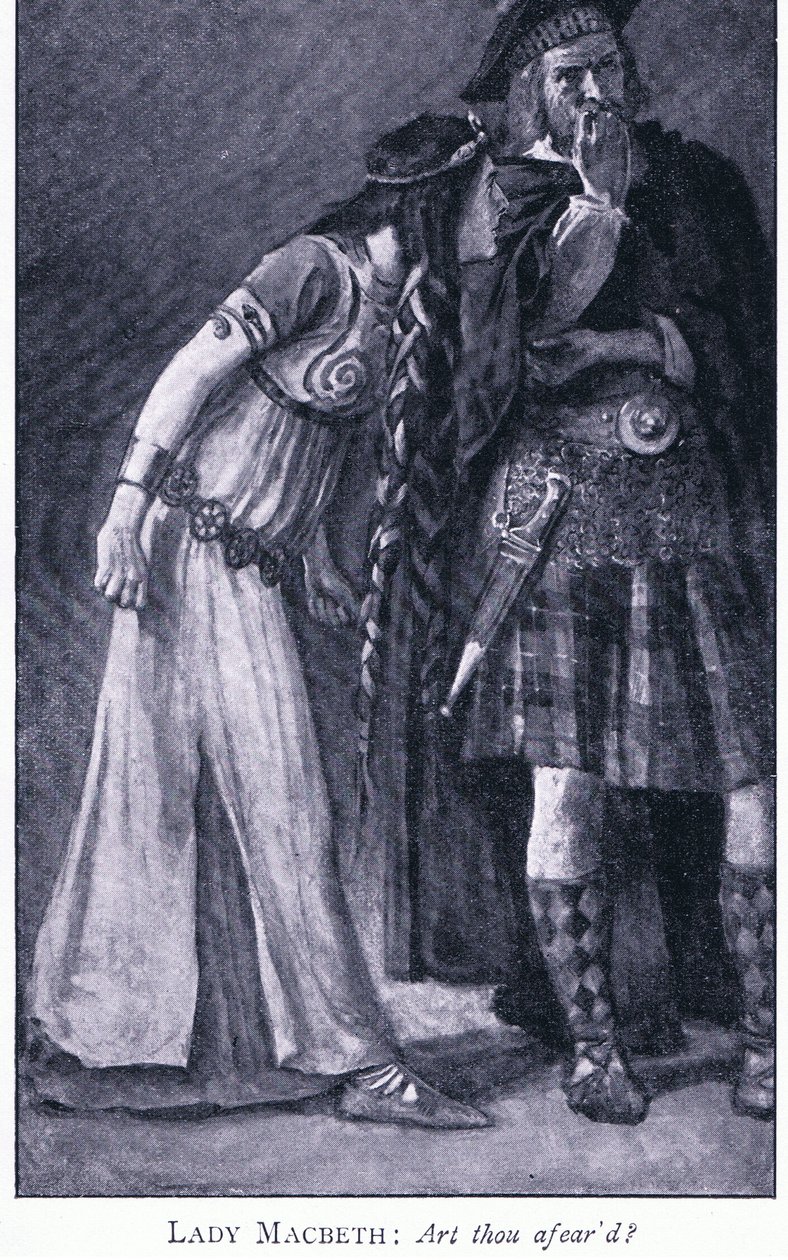 Lady MacBeth: Art you affeared, 1900-tallet av Walter Paget