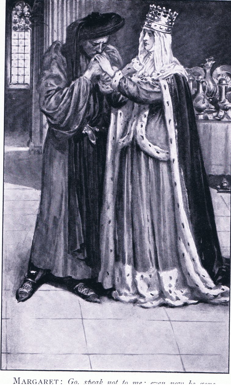 Margaret: Gå, snakk ikke til meg: selv nå begynt, 1900-tallet av Walter Paget