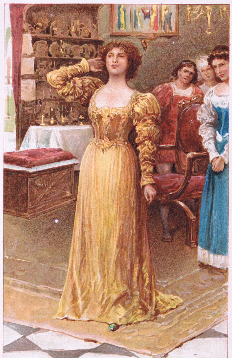 Portia, 1900-tallet av Walter Paget