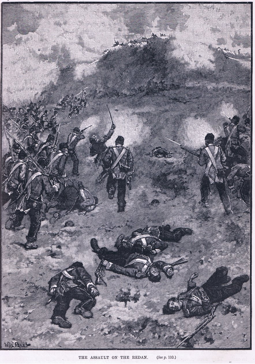 Angrepet på Redan 1855 e.Kr av Walter Paget