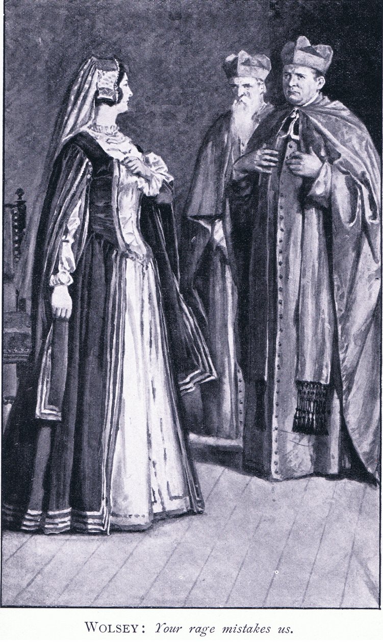 Wolsey: Ditt raseri tar feil av oss, 1900-tallet av Walter Paget