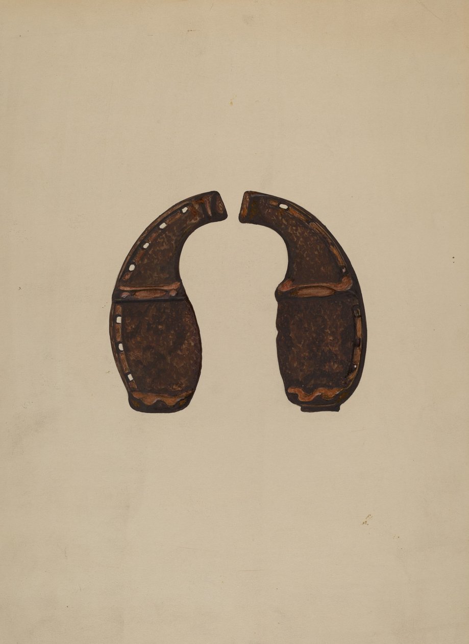 Ox Shoes, ca. 1936. av Walter Praefke