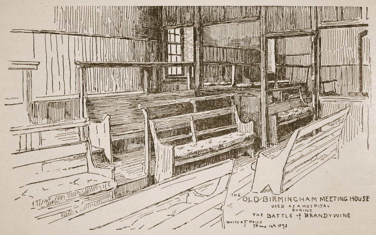 The Old Birmingham Meeting House, 1893 av Walter Price