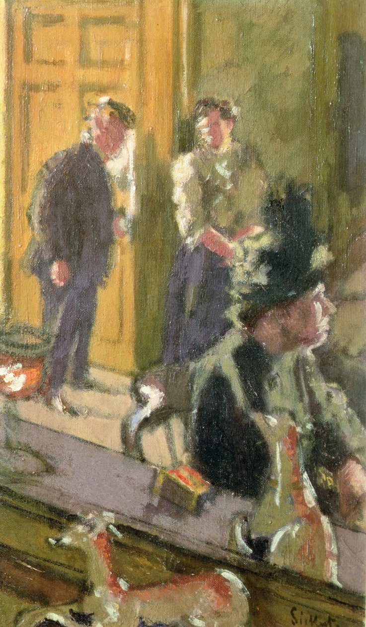 Noen få ord, ut til puben av Walter Richard Sickert