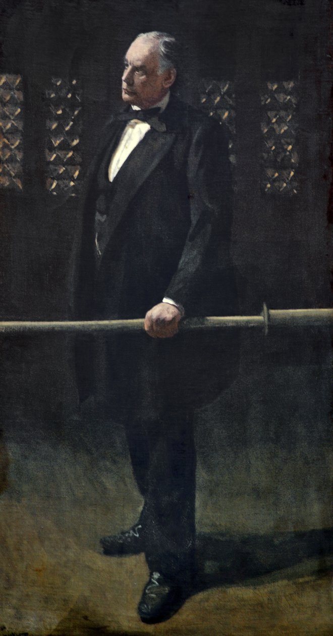 Charles Bradlaugh i baren i Underhuset, ca. 1892-93 (olje på lerret) av Walter Richard Sickert