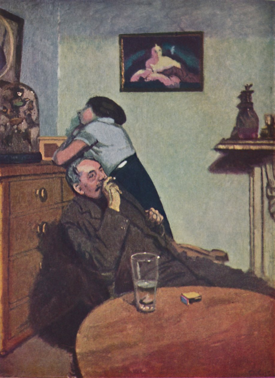 Kjedsomhet, c1914, c1950. av Walter Richard Sickert