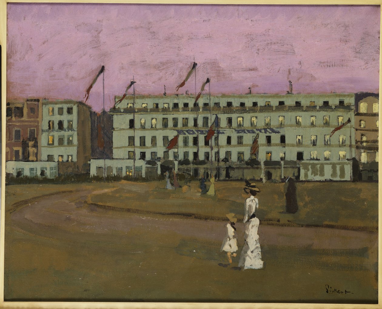 L"Hotel Royal, Dieppe, ca. 1894 av Walter Richard Sickert