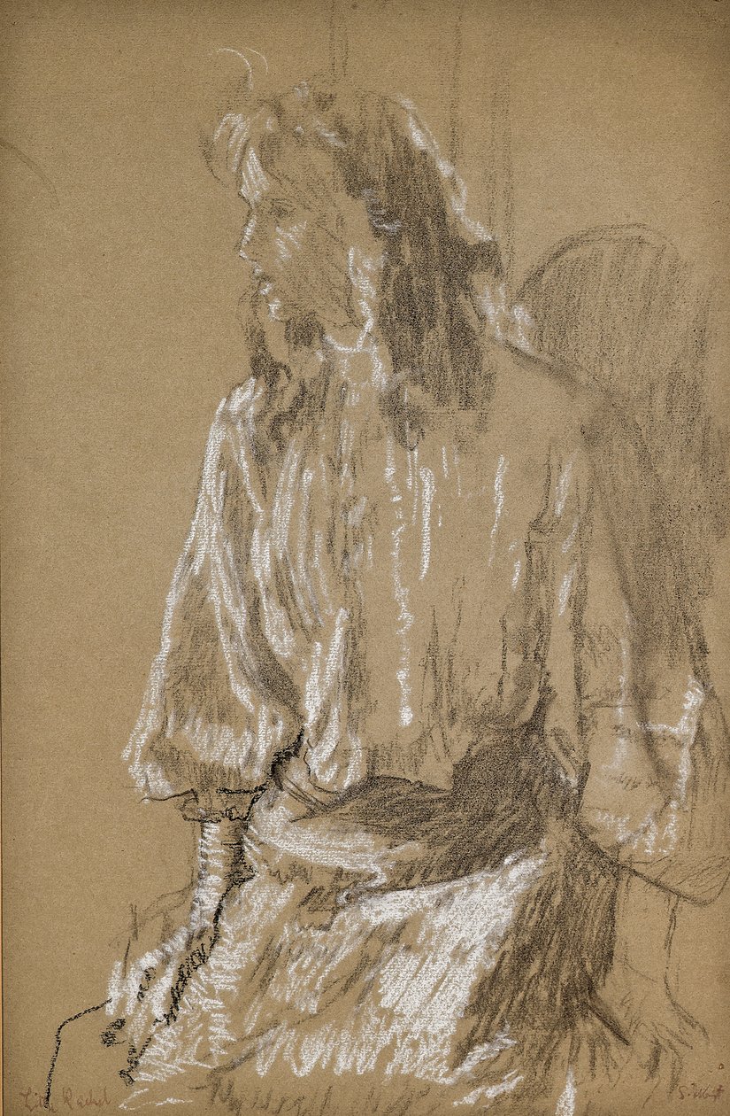 Lille Rachel, 1907 av Walter Richard Sickert