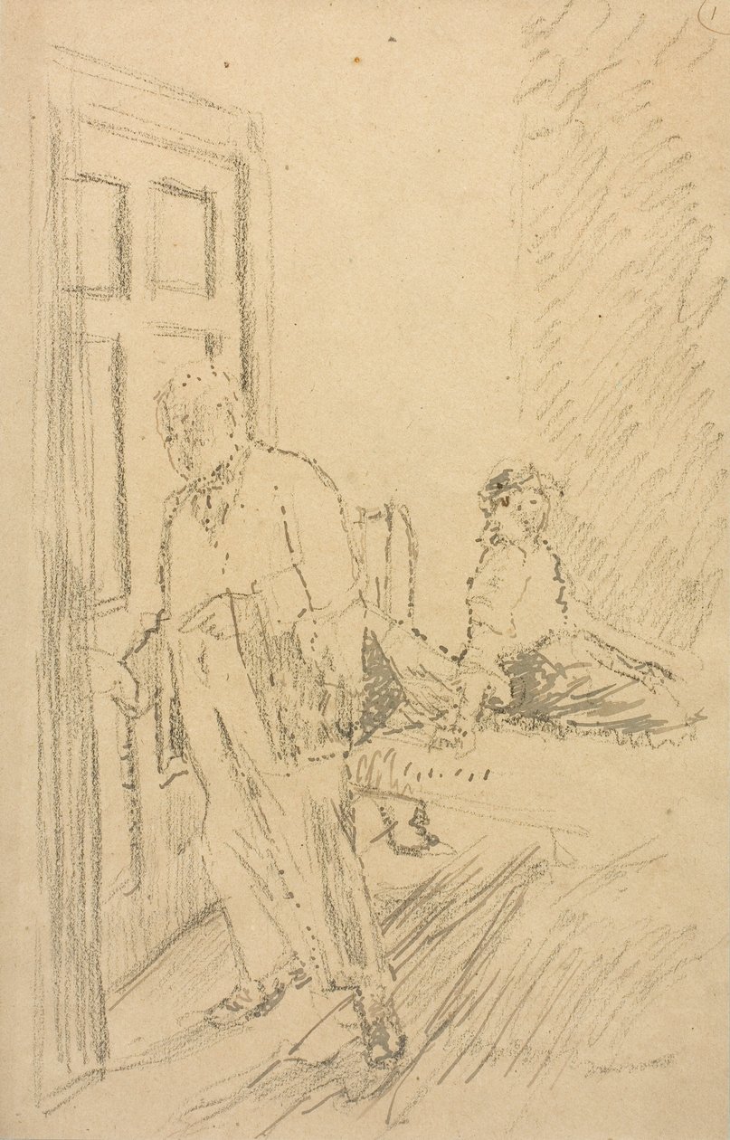 Av gårde til puben av Walter Richard Sickert