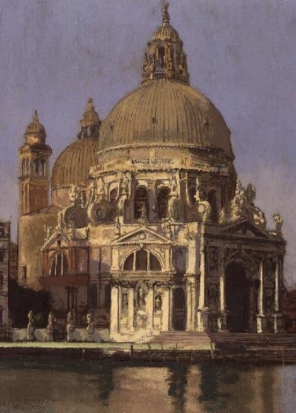 Santa Maria della Salute, Venezia av Walter Richard Sickert
